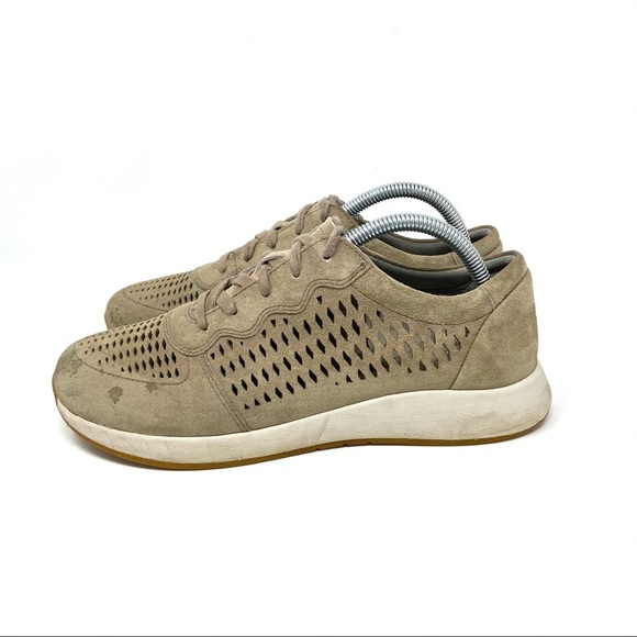Dansko Charlie Sneaker Walnut Suede Tan Women’s 40 - Picture 3 of 7